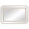 Homeroots Recatngle Gold Leaf Mirror with Angled Corners Frame 383725 - alternate 4